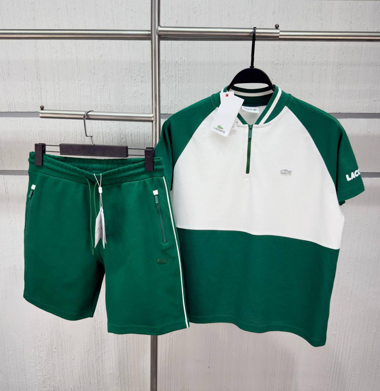 Lacoste Erkek İki Renkli Şort Takımı