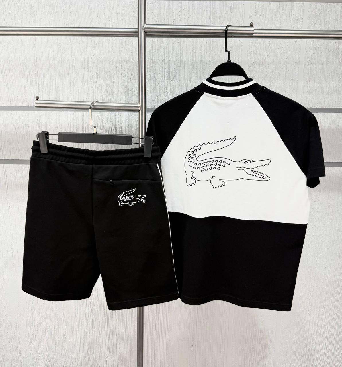 Lacoste Erkek İki Renkli Şort Takımı