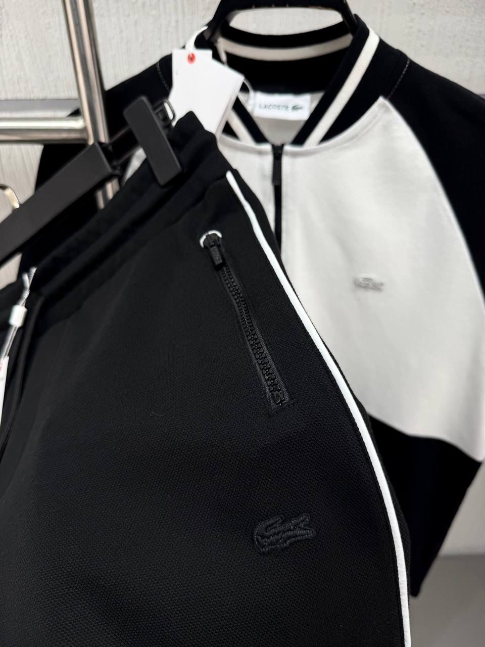 Lacoste Erkek İki Renkli Şort Takımı