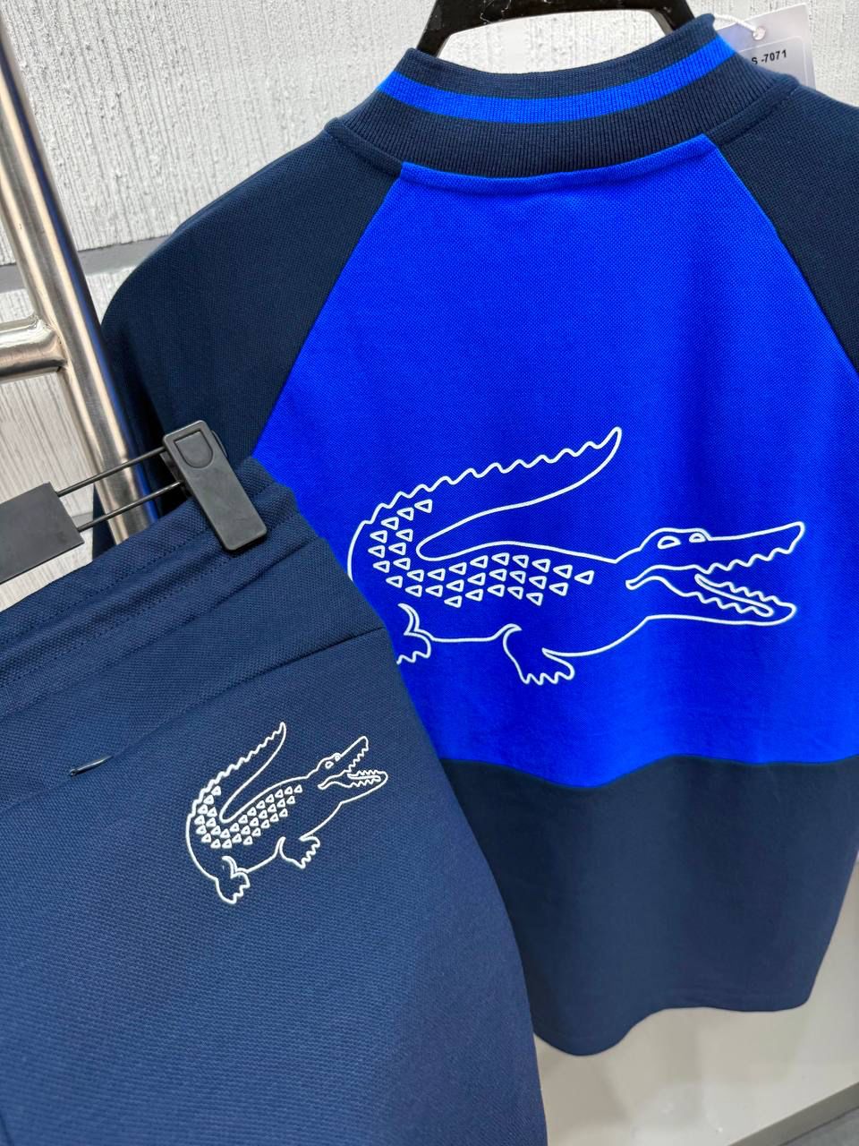 Lacoste Erkek İki Renkli Şort Takımı