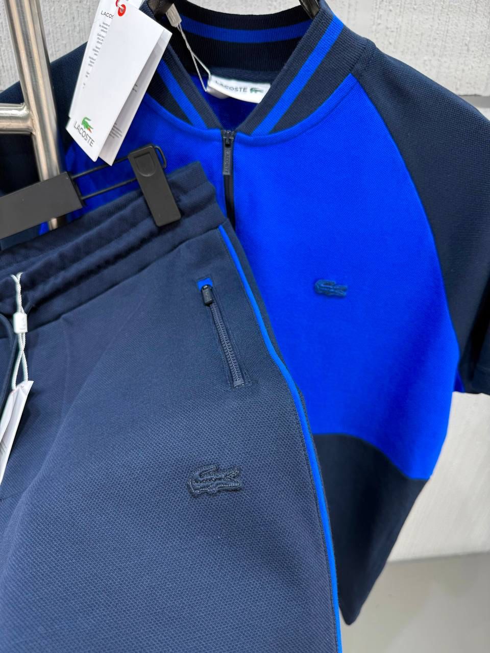 Lacoste Erkek İki Renkli Şort Takımı
